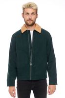 LEE WOOL JACKET DK BOTTLE GREEN L87SCSBB XL