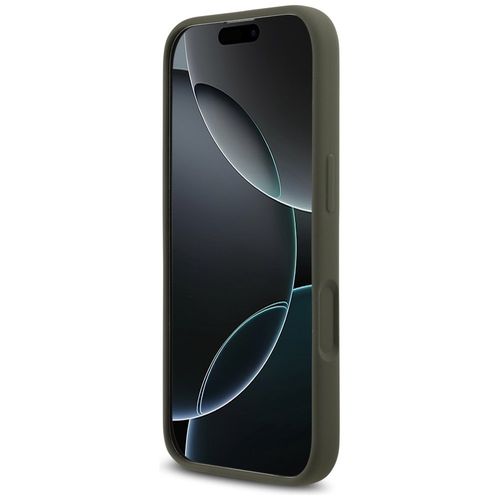 Etui Guess Silicone Triangle Logo MagSafe do iPhone 17 khaki na Arena.pl