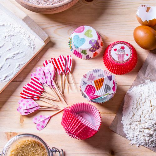 AKCESORIA ozdoby DO MUFFINEK babeczek SILIKOMART na Arena.pl