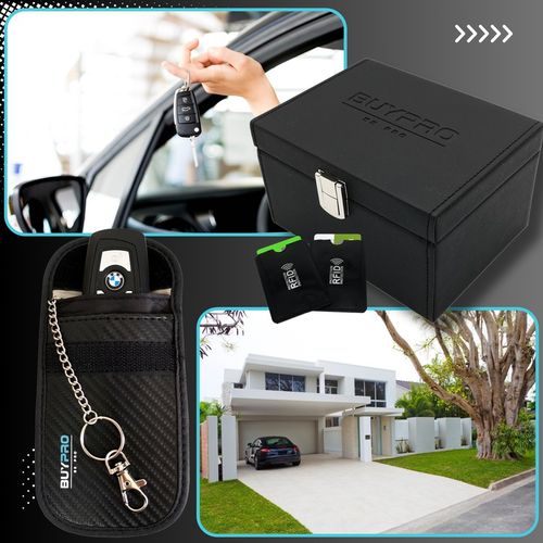 PUDEŁKO Faraday + Etui pokrowiec NA KLUCZYK KEYLESS Rfid ZESTAW + GRATIS na Arena.pl