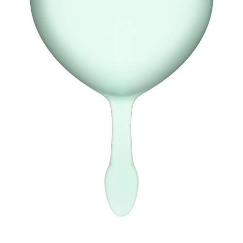 Satisfyer Feel Good Menstrual Cup Set Light Green na Arena.pl