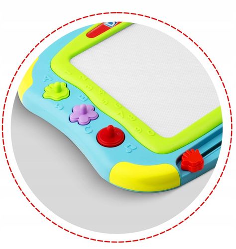 ZNIKOPIS TABLICA MAGNETYCZNA STOLIK DO RYSOWANIA DLA DZIECI RICOKIDS na Arena.pl