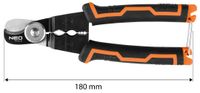 OBCINAK DO KABLI MIEDZIANYCH I ALUMINIOWYCH 180MM - T N01-563