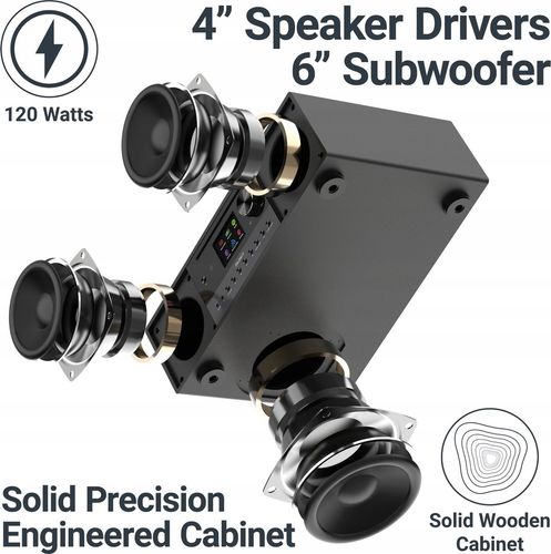 Radio sieciowe DAB+, FM, internetowe Majority Quadriga Bluetooth CD 120 W na Arena.pl