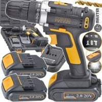 Wiertarko wkrętarka akumulatorowa 2xaku 20V Majster Polska MP0426U
