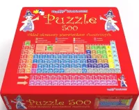 Puzzle 500 elementów. Układ okresowy pierwiastków