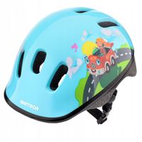 KASK ROWEROWY REGULOWANY DZIECIĘCY DLA DZIECI METEOR KS06 S 48-52