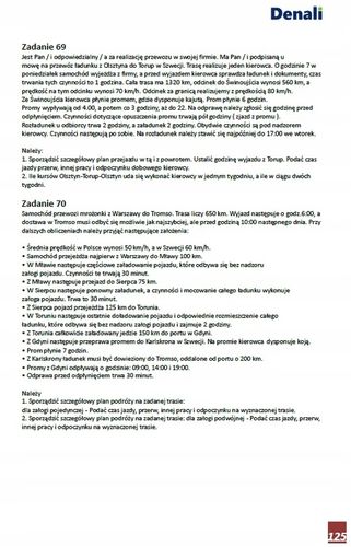 Testy Zadania Certyfikat Kompetencji Zawodowych Przewoźnika Drogowego 2025 na Arena.pl