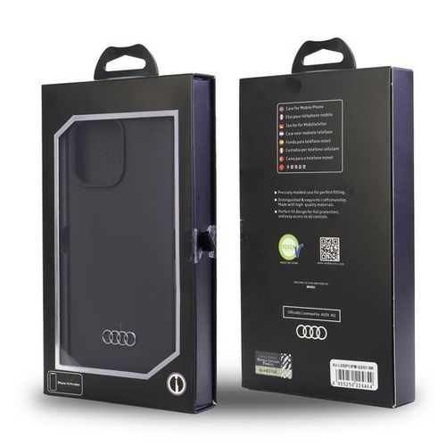 Audi Silicone Case iPhone 13 Pro Max 6.7" czarny/black hardcase na Arena.pl