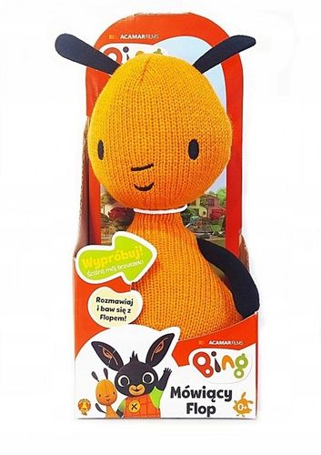 Maskotka MÓWIĄCY FLOP - pluszak 27 cm z serialu BING - mówi po polsku na Arena.pl