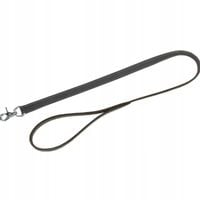 Rustic smycz gruba skóra, szara, L-XL, 1m/25mm