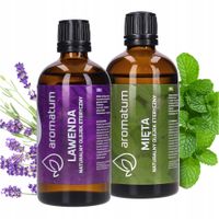 2 x 2x naturalny olejek eteryczny 100 ml naturalny aromat lawendy mięty do