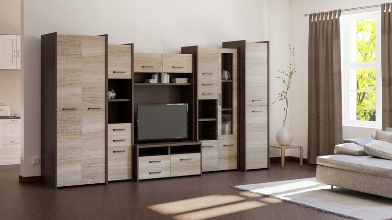 Meble do pokoju Meblościanka salon ROKKA zdjęcie 1