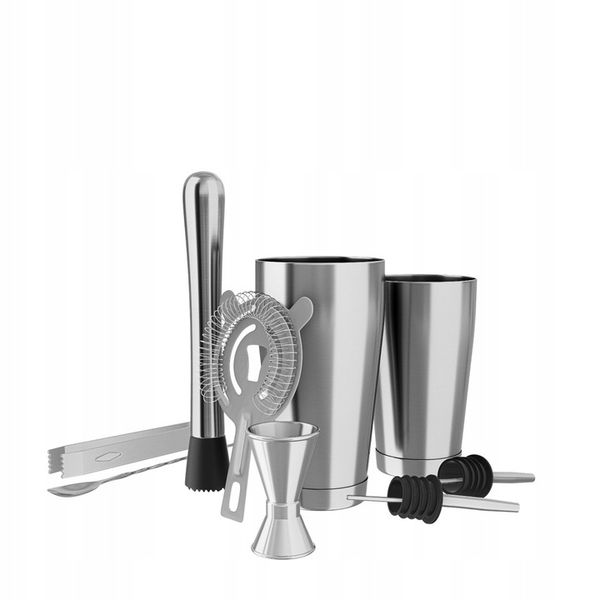 Zestaw barmański do drinków SHAKER Mark Adler Shake 3.0 STAL NIERDZEWNA zdjęcie 2