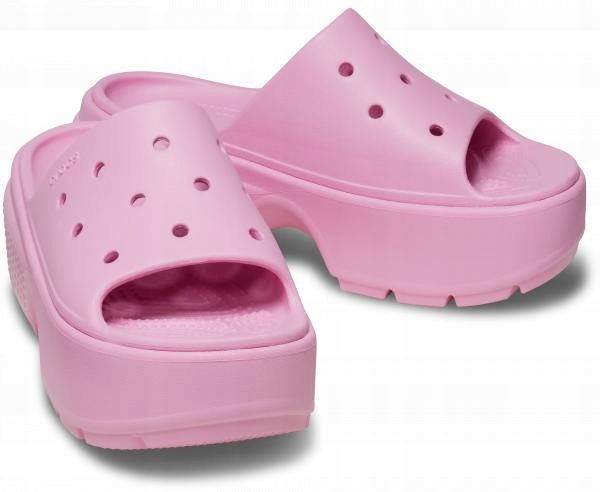 Damskie Buty Klapki Platforma Crocs Stomp 209346 Slide 39-40 zdjęcie 2