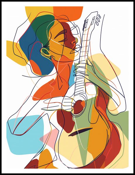 Plakat 75x100cm Wewnętrzna Muza zdjęcie 3
