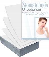 Ulotki A5 5000szt reklamowe firmowe różne wzory STOMATOLOG ORTODONCJA
