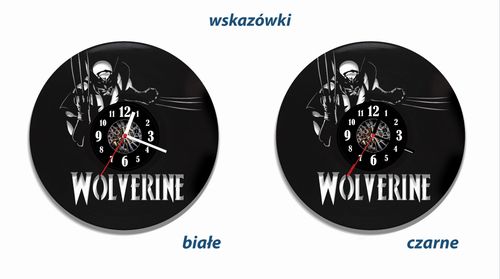 Zegar ścienny z płyty winylowej Wolverine 8.2 na Arena.pl