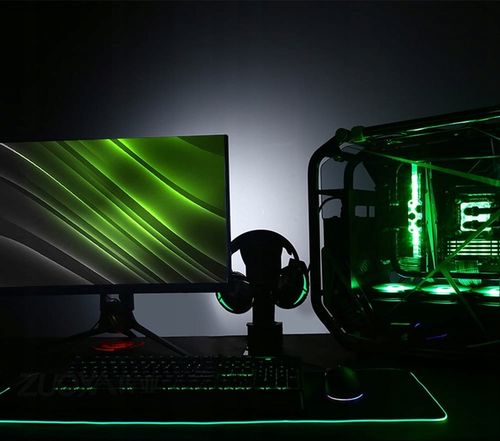 Podświetlana Podkładka Gamingowa KOLOROWA RGB Pod Mysz Myszkę LED Duża XXL na Arena.pl