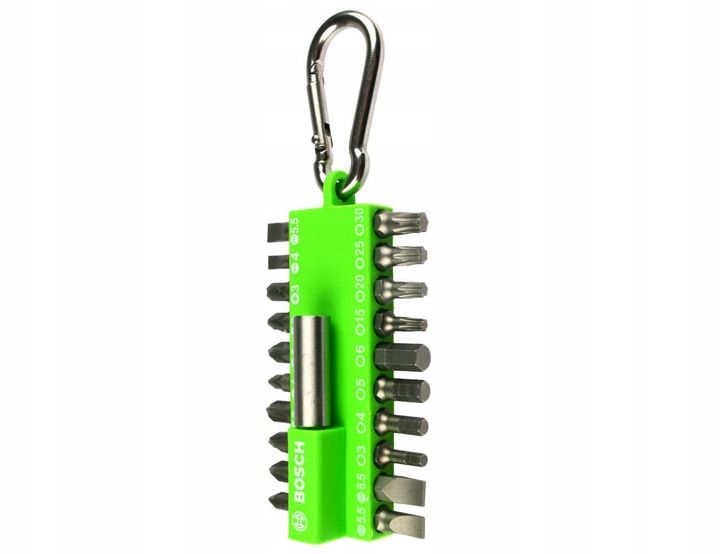 ZESTAW 21 sztuk BITÓW i KOŃCÓWEK BOSCH w uchwycie zdjęcie 4
