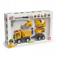 Zestaw pojazdów 27313 wywrotka żółty