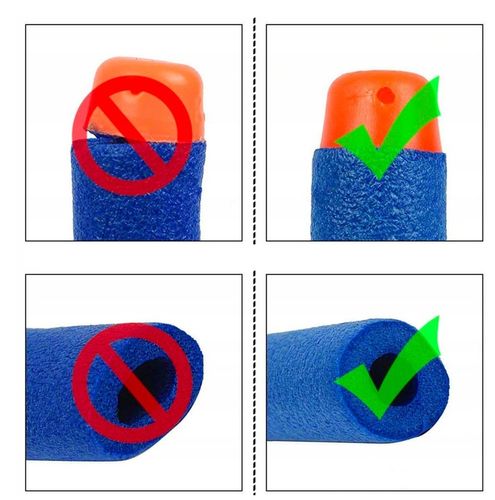200 STRZAŁEK DO WYRZUTNI ELITE NERF NABOJE NERFÓW na Arena.pl