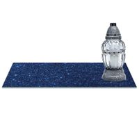 SZKLANA PODSTAWKA POD ZNICZE z dedykacją 60x30cm Niebo noc 23d