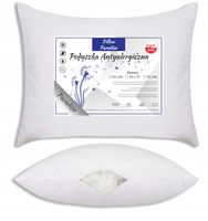 PODUSZKA 70x80 ANTYALERGICZNA GRUBA MIĘKKA WYGODNA NA ZAMEK REGULACJA