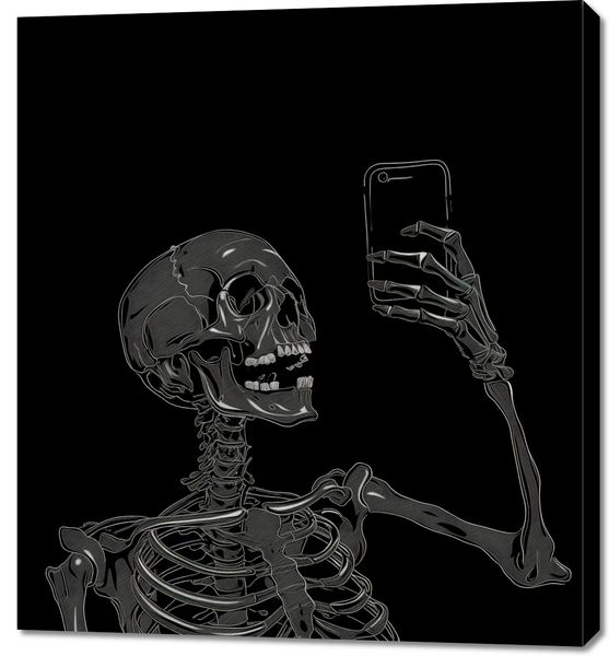 Obraz 90x100cm Selfie Poza Czasem zdjęcie 1