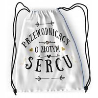 Plecak Sportowy Szkolny Dla Przewodniczącego Worek Z Nadrukiem Ze Zdjęciem