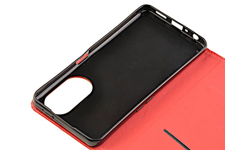 Etui Smart do Oppo A98 5G czerwony zdjęcie 5