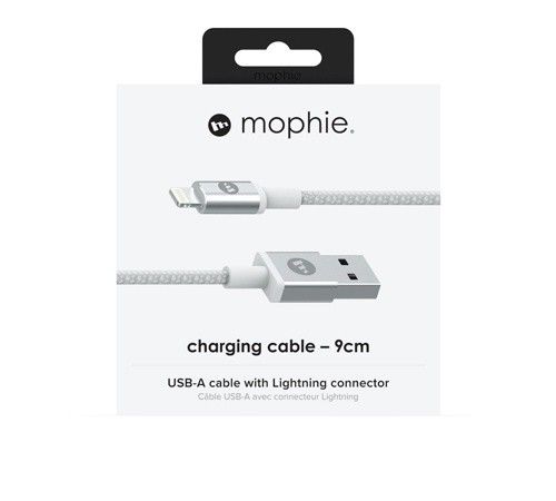 Kabel Mophie Lightning - USB-A 9cm (biały) na Arena.pl