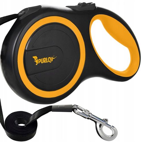 Smycz Automatyczna dla Psa Taśma z Blokadą do 50kg na Arena.pl