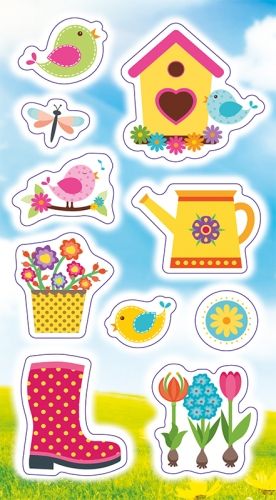RANOK naklejki dekoracyjne wiosenne wiosna spring zdjęcie 1