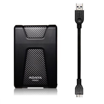 ADATA HD650 2000 GB, 2.5 ", USB 3.1 (backward compatible with USB 2.0), Black na Arena.pl