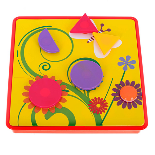 Puzzle geometryczne edukacyjne 36 el. na Arena.pl