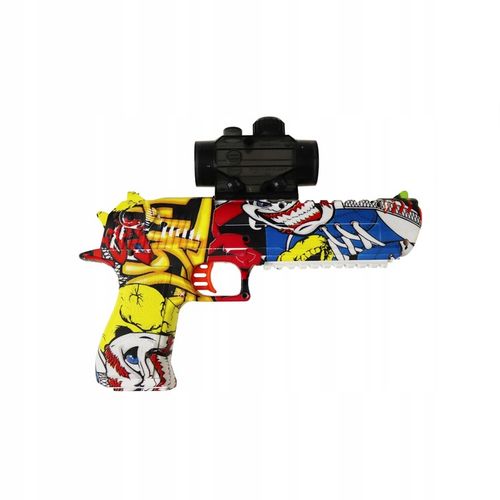 Pistolet na kulki żelowe broń KARABIN automat laser zestaw DESERT EAGLE CS na Arena.pl