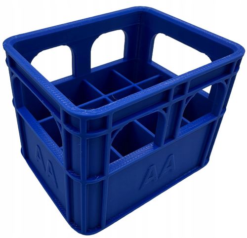 ORGANIZER NA BATERIE AA KOSZYK POJEMNIK AKUMULATORY PALUSZKI NIEBIESKI na Arena.pl