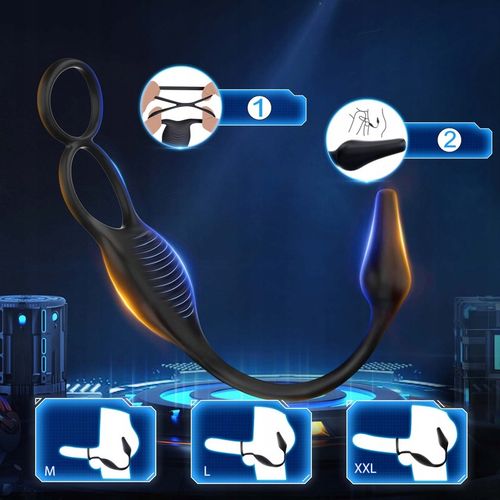 Masażer prostaty Cock Ring 7 trybów wibracji na Arena.pl