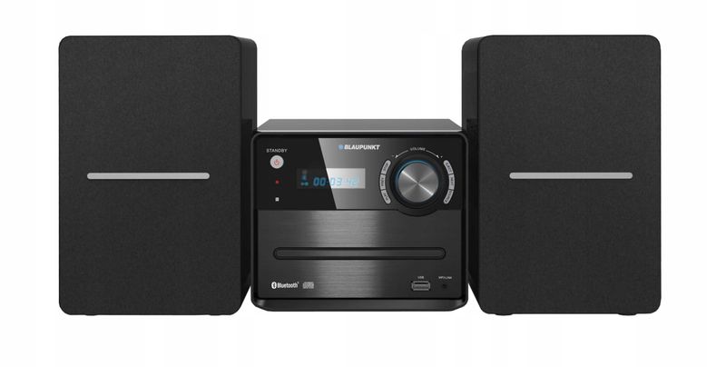 Wieża Stereo Blaupunkt Ms13Bt Bluetooth Cd Mp3 Usb Aux Mini Jack Radio Fm zdjęcie 2