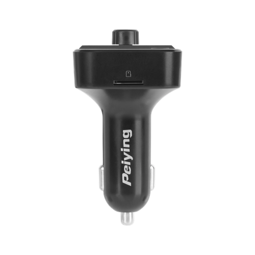 Transmiter FM Bluetooth 5.3 2xUSB SD ładowarka QC Peiying na Arena.pl