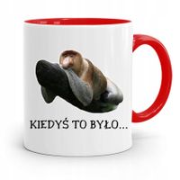 Kubek Czerwony Nosacz Janusz Kiedyś To Było Z Nadrukiem Ze Zdjęciem