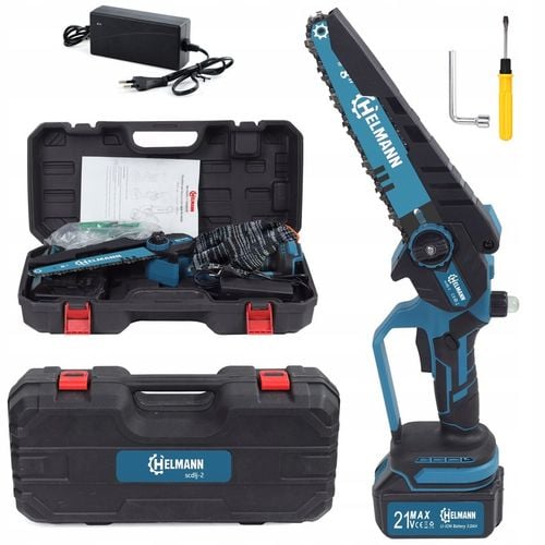 PIŁA ŁAŃCUCHOWA AKUMULATOROWA 8" BEZSZCZOTKOWA PILARKA DO GAŁĘZI na Arena.pl