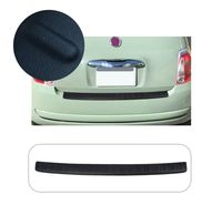 FIAT 500 C 2007-2015 Listwa Nakładka na Zderzak Tylni Czarna ABS