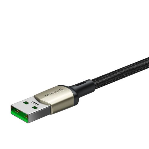 Kabel USB-C Baseus Cafule, VOOC, QC, 5A, 2m (czarny) na Arena.pl