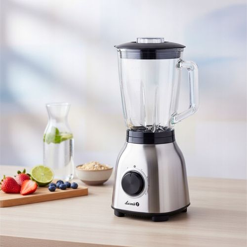 Blender kielichowy mocny Łucznik BL-1000 1,85l 1000W stal INOX kruszy na Arena.pl