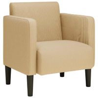 Sofa Fotel z Podłokietnikami Szarozielony 54 cm