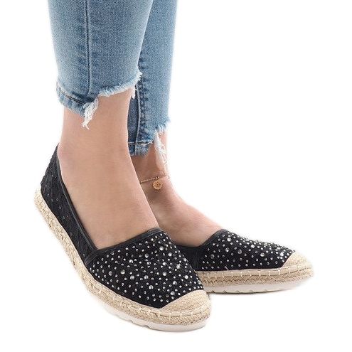 Czarne espadryle H6560 r.37 na Arena.pl