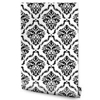 Tapeta Klasyczne Czarno-Białe ORNAMENTY Glamour Do Salonu Sypialni