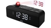 Radiobudzik z projektorem JVC RA-E211B Czarny